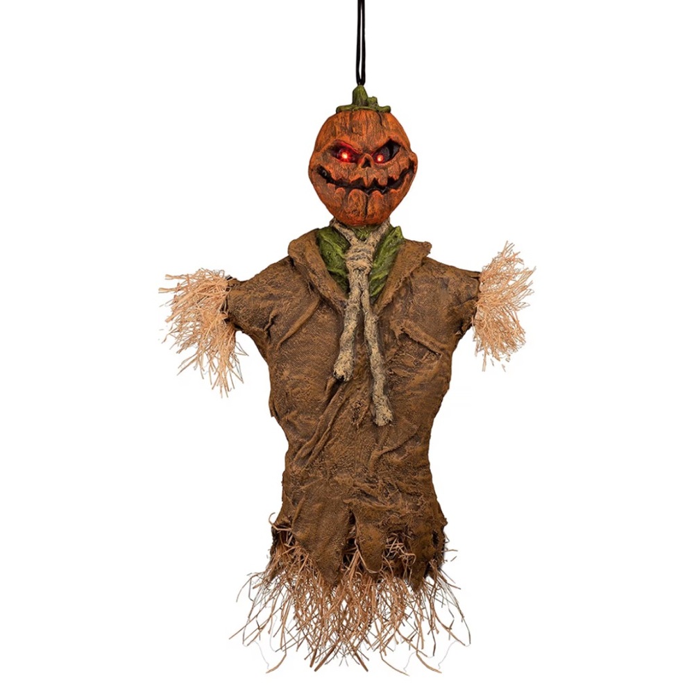 Spooky Pumpkin Scarecrow Hanging Decor